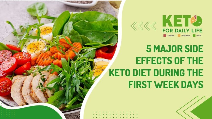 5 Major side effects of the Keto diet during the first week days