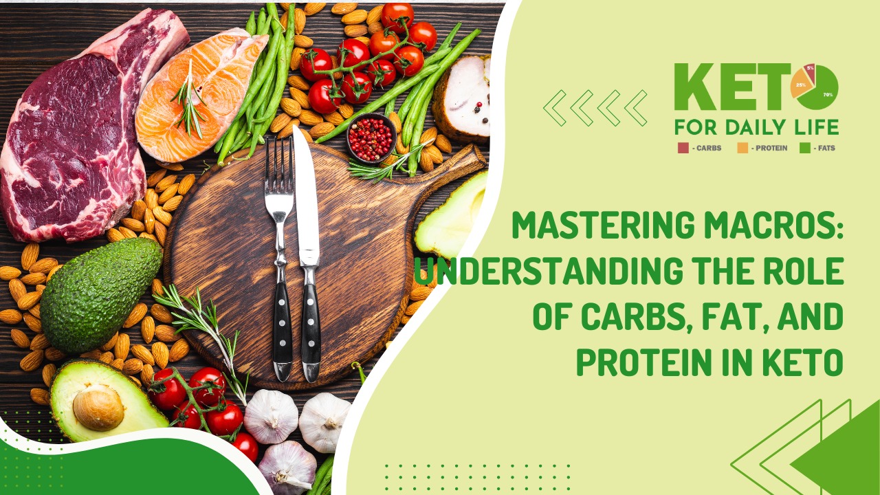 Mastering Macros: Understanding the Role of Carbs, Fat, and Protein in Keto