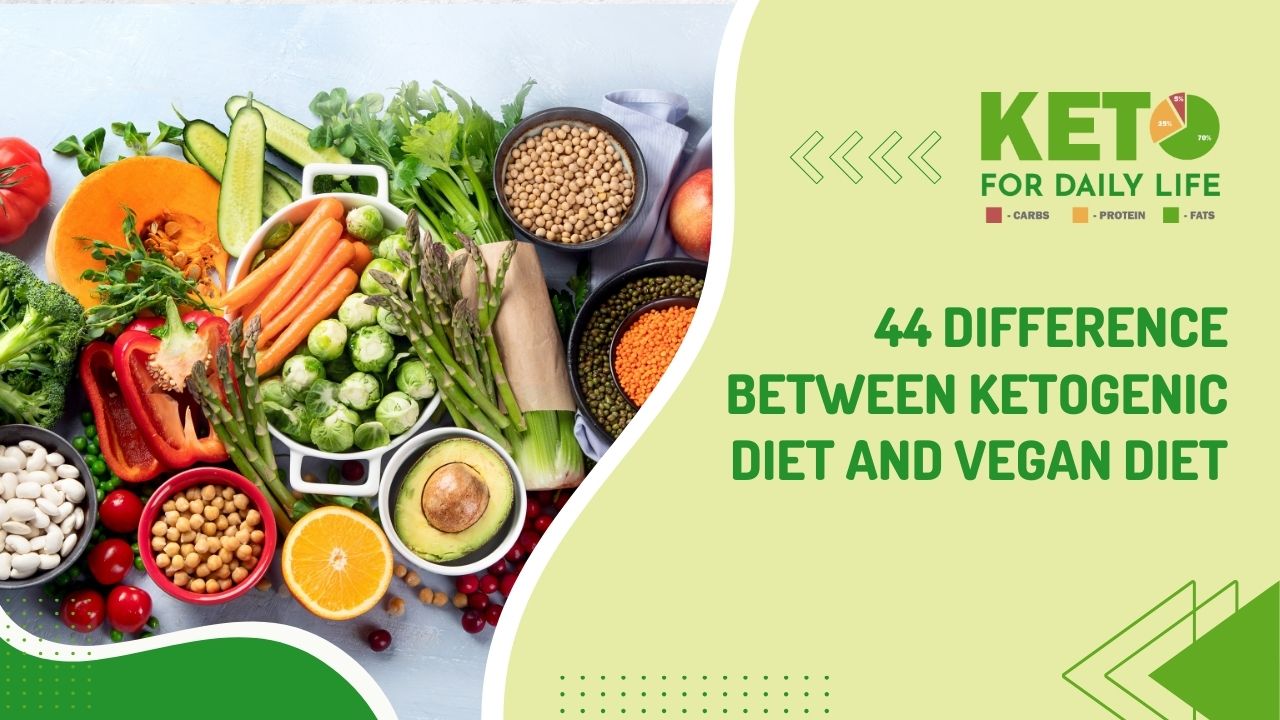 44 Difference Between Ketogenic Diet and Vegan Diet