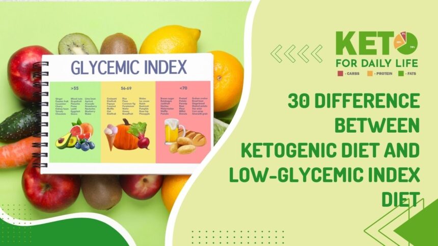 30 Difference Between Ketogenic Diet and Low-Glycemic Index Diet